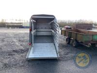 10ft Ifor Williams sheep cattle trailer with sheep decks, LED lights - 6