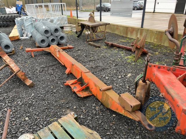 Meqe Heavy duty tanker drawbar to suit trailer build