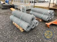 Pallet of high sheep wire (4 Rolls) - 2