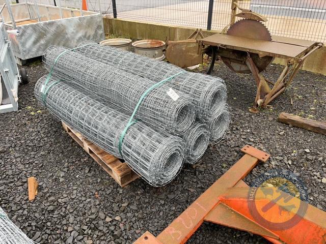 Pallet of high sheep wire (5 Rolls)