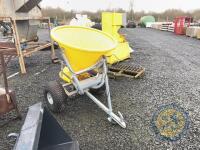 Quad salt spreader