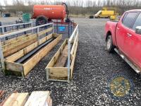 3x Sheep feed bunkers - 2