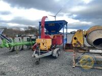 TP860 engine driven wood chipper - 4