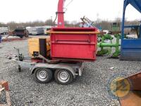 TP860 engine driven wood chipper - 5