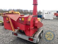 TP860 engine driven wood chipper - 7